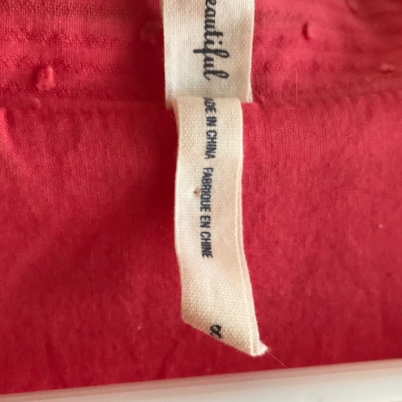 Maeve Anthropology pink retro dress pockets pin up - Picture 3 of 8